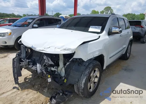 2013 Jeep Grand Cherokee Overland z USA, uszkodzony, nr VIN 1C4RJFCT5DC642313